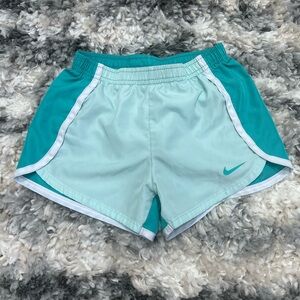 Nike Girls Teal Athletic Shorts